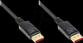 4814-010S DisplayPort 1.4 cable male &gt; male, 1 m, 8K @60Hz