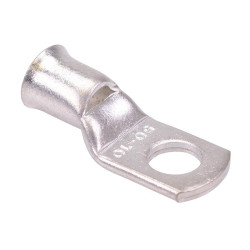 10.5mm Uninsulated Copper Crimp Cable Lug 50mm²