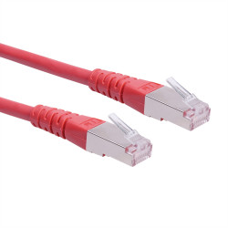 Kabel Ethernet Cat6 długość 500mm Z zakończeniem Roline PVC