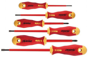 Zestaw 6 wkrętaków izolowanych Ergonic VDE + magnetyzer 413 966 99