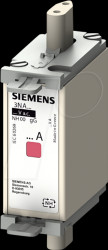 3NA6822 NH tag fuse, NH000, in: 63 A, gG, Un AC: 500 V, Un DC: 250 V