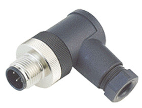 Złącze wielostykowe przemysłowe 3-pinowe M12 Montaż na kablu Wtyczka binder