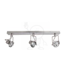 TECH 23 chrom sat GU10 3x50W Brilum 0122