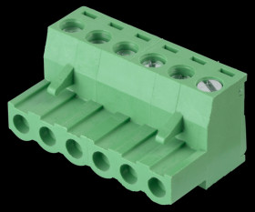 CTB9209/6 Plug-in screw terminal - 6-pole, RM 5.08 mm, 0°