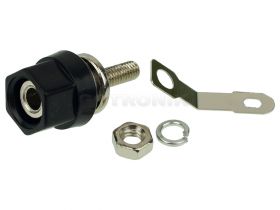 Gniazdo banan sześciokątne czarne