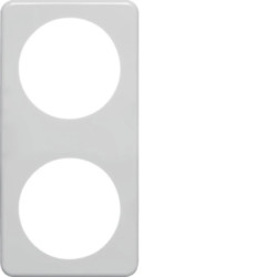 Berker Integro Ramka podwójna biały, połysk 9182619