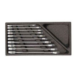 Gedore RED 3301702 Wrench Set in 2/6 CT module, 10 pieces