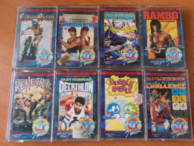Hit Squad game set C64 (8 tapes)
