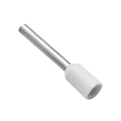 KONEKTOR TULEJKA IZOLOWANA 0,5mm/10 10szt BIAŁA 43-062