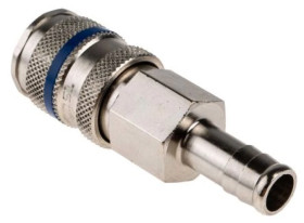 Szybkozłączka pneumatyczna, materiał Stal, RS PRO CEJN 320, JWL 520, JWL 530, Legris, Parker PEF, Rectus 25, Rectus 26,