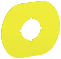 ABB NA6-1024 1SFA611930R1024 Płytka do etykietowania (S x W) 40 mm x 1 mm żółty 1 szt.