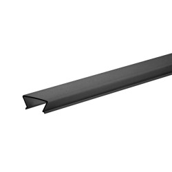 Osłona do profilu FOLED-27 czarna 1m KLUŚ