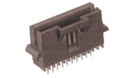 Listwa stykowa PCB 6-pinowe AMPMODU System 50 raster: 1.27 mm Prosty 1-rzędowe TE Connectivity Otwór przelotowy 30 V W