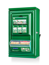 Punkt pierwszej pomocy, typ: Apteczka pierwszej pomocy, skrzynka, Montaż ścienny