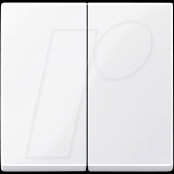 432525 Rocker for series switch - System M, active white, glossy