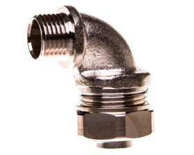 Dławnica kątowa do węża osłonowego M16 IP65 SILVYN LCW-M 16x1,5/2 55503235 /10szt./