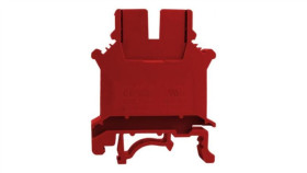 Złączka Szynowa Przelotowa Czerwona Śrubowa 16Mm2 1P Vde Ul 7365