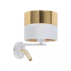 Kinkiet HILTON WHITE/GOLD 2 PŁ E_27 + G_9 5361 TK Lighting