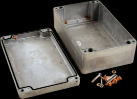 Aluminum die cast enclosure, (L x W x H) 260 x 160 x 90 mm, natural, IP68, 1590Z162