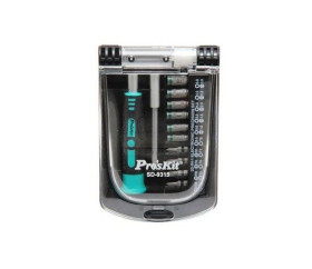 ZESTAW BITÓW I KLUCZY NASADOWYCH 22 SZT SD-9315 PROSKIT