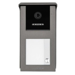 Stacja bramowa jednolokatorska z czytnikiem RFID, kamera Full HD, montaż natynkowy Vidos IPX S101-1