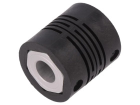 Sprzęgło Ø1 8mm Ø2 6mm aluminium,poliamid,włókno szklane KUP-0608-S