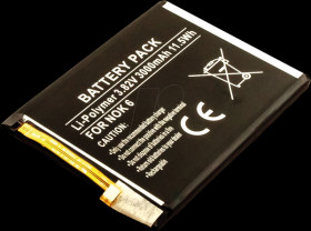 13357 Smartphone battery for Nokia devices, Li-Po, 3000 mAh