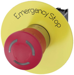 Siemens 3SU11581HB201PT0 Przycisk grzybkowy zatrzymania awaryjnego 3SU1158-1HB20-1PT0, 1 szt.