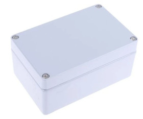 Obudowa Szary IP66 Neopren, 125 x 80 x 57mm, RS PRO