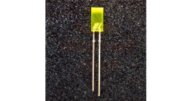 LED - 5 x 2.5mm rectangular YELLOW (TLSY5100) - Vishay