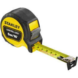 Stanley STHT37235-5 CONTROL-LOCK&#x2122; Pocket Tape 5m/16ft (Width 25mm)