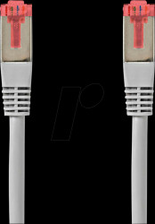 CCGL85220GY05 Patch cable, Cat.6, SF/UTP, 0.5 m, gray