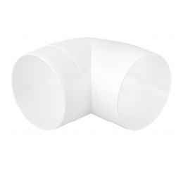 AirRoxy Kolano łącznikowe wentylacyjne okrągłe Ø100mm 90° 02-459