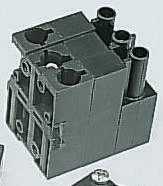 Złączka oświetleniowa Wieland ST18 Męskie do żeńskiego Złącze Wtyczka, gniazdo