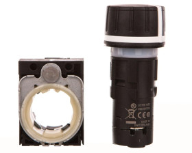 Potencjometr kompaktowy 22mm 10kOhm 1W IP69(K) tworzywo czarna gałka z uchwytem przył śrub SIRIUS ACT 3SU1200-2PS10-1AA0