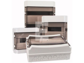 Rozdzielnica natynkowa 54 modułowa 3x18M drzwi transparentne IP55 FKV-O7-FR55-H-3/54 276009 EATON