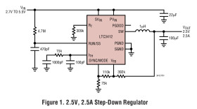 2.5A, 4MHz, Monolithic Synchronous Step-Down Regulator