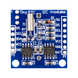 Tiny RTC - DS1307 Time Module - Real Time Clock - I2C - Arduino