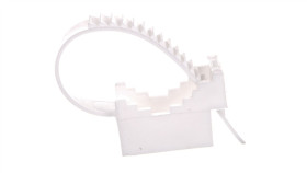 Uchwyt Paskowy Biały Up-30 12.102 /50Szt./