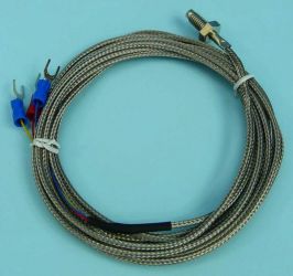 SONDA TEMP.PT-100 0-450řC M6 3mb MET.PAN