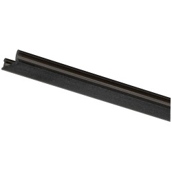 Paulmann 95415 High Voltage Mounting Rail Cover Strip Black 68 cm
