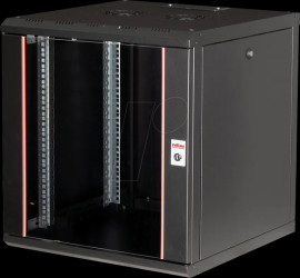 26210005 19-inch wall-mounted housing, 12 U, depth 600 mm