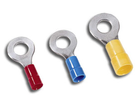 Zacisk oczkowy izolowany średnica wew 1.7mm MECATRACTION