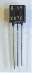 BC876 tranzystor PNP darlington 45V 1A 1W TO-92 SIEMENS