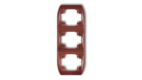 Trend Ramka Pionowa Potrójna Brązowy Metalik 9Rv-3