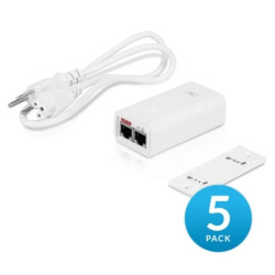 Zasilacz PoE 24V, 0,5A, 12W, 5-pack Ubiquiti POE-24-12W-5P