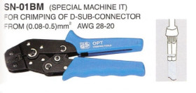 SN-01B zaciskarka złącz serii D-SUB 0,08-0,5mm2