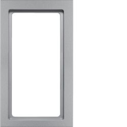 Q.3 Ramka z dużym wycięciem alu aksamit, lakierowany