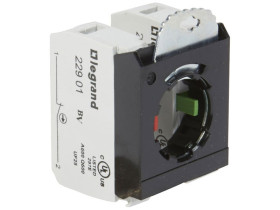 OSMOZ Korpus kompletny główka bez podśw. 1z + 1r + uchwyt potrójny zaciski śrubowe 022976 LEGRAND