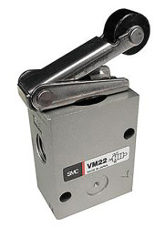 Zawór regulacyjny pneumatyczny 3/2 z dźwignią Rc 1/4 SMC 1/4 3/2 portowy